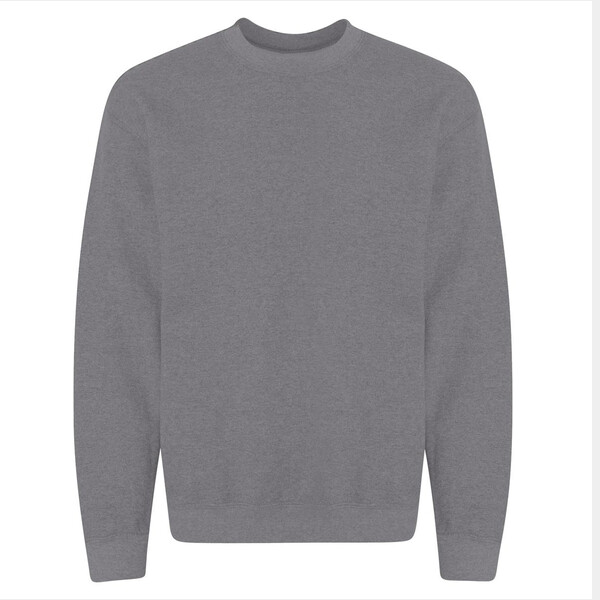 Joe's USA Adult Classic Crewneck Sweatshirt-S-Ash at  Men's